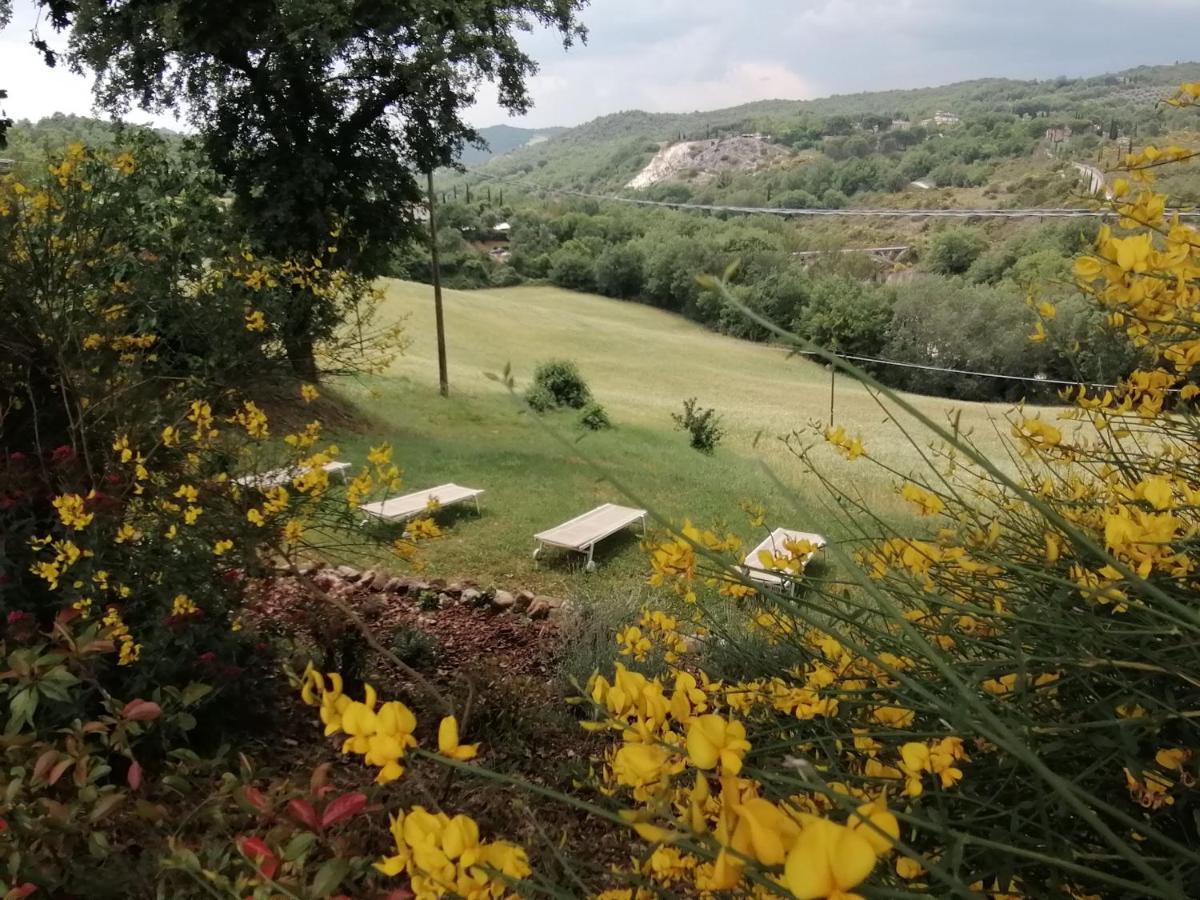 Agriturismo La Poderina Bagno Vignoni Kültér fotó