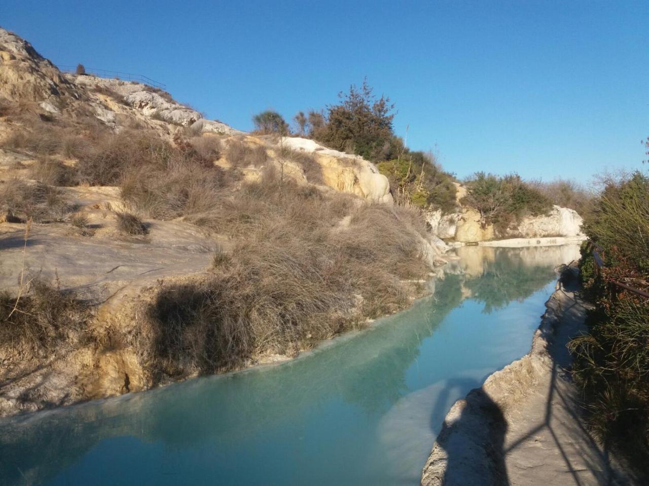 Agriturismo La Poderina Bagno Vignoni Kültér fotó
